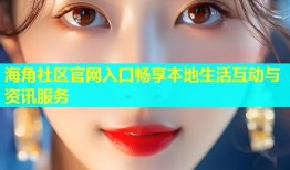 海角社区官网入口畅享本地生活互动与资讯服务