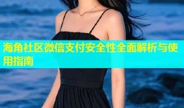海角社区微信支付安全性全面解析与使用指南