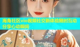 海角社区vio视频社交新体验随时互动分享心动瞬间