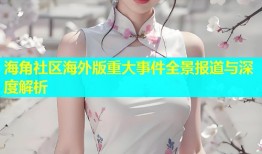 海角社区海外版重大事件全景报道与深度解析