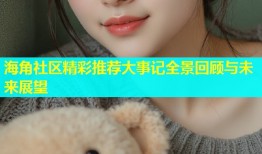 海角社区精彩推荐大事记全景回顾与未来展望
