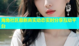 海角社区最新真实动态实时分享互动平台