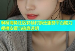 枫桥海角社区彩仙村拆迁服务平台助力便捷安置与信息透明