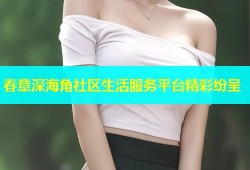 春意深海角社区生活服务平台精彩纷呈