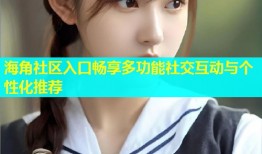 海角社区入口畅享多功能社交互动与个性化推荐