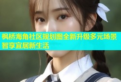 枫桥海角社区规划图全新升级多元场景智享宜居新生活