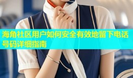 海角社区用户如何安全有效地留下电话号码详细指南