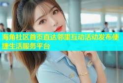海角社区首页直达邻里互动活动发布便捷生活服务平台