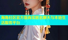海角社区官方版真实匿名聊天与本地生活服务平台