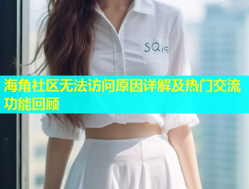 海角社区无法访问原因详解及热门交流功能回顾