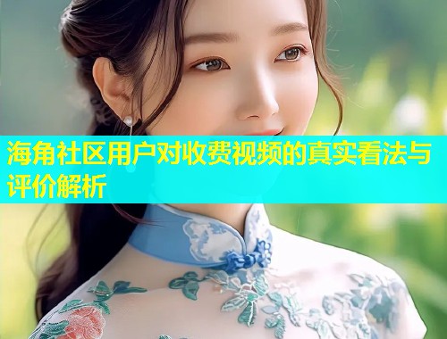 海角社区用户对收费视频的真实看法与评价解析