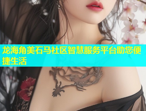 龙海角美石马社区智慧服务平台助您便捷生活